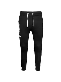 Зауженные брюки Alpha Industries, черный