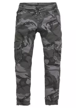 Зауженные брюки Arizona, серый