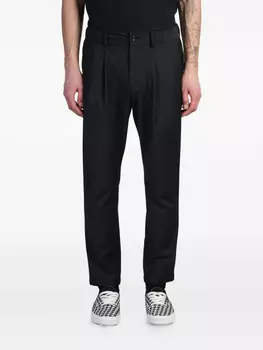 Зауженные брюки Attachment, черный