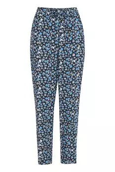 Зауженные брюки b.young, синий