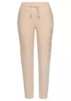 Зауженные брюки Bench, бежевый
