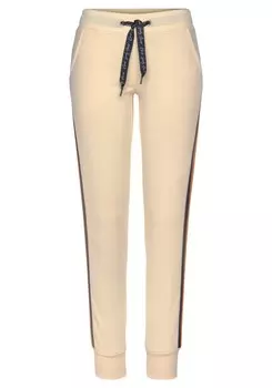 Зауженные брюки Bench, кремовый