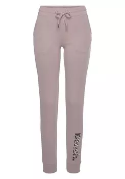 Зауженные брюки BENCH, розовый