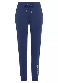 Зауженные брюки BENCH, темно-синий/светло-синий