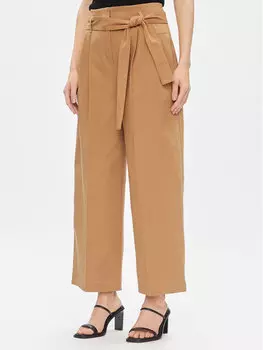 Зауженные брюки Boss, бежевый