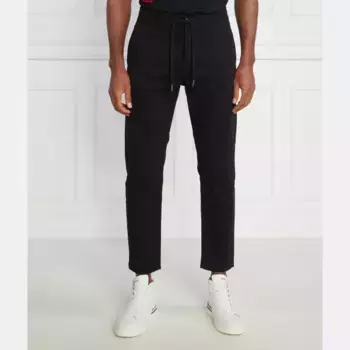 Зауженные брюки Boss, черный