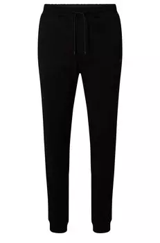 Зауженные брюки BOSS Green Hadiko, черный