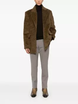 Зауженные брюки BOSS, серый