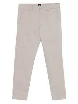 Зауженные брюки BOSS, серый