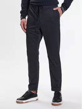 Зауженные брюки Boss, синий