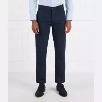 Зауженные брюки Boss, синий