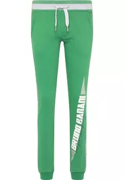 Зауженные брюки Bruno Banani Gonzales, трава зеленая