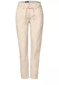 Зауженные брюки CECIL, бежевый