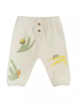 Зауженные брюки Chicco, экрю