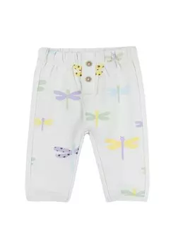 Зауженные брюки Chicco, бежевый