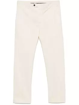 Зауженные брюки чинос Drumohr, белый