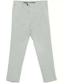 Зауженные брюки чинос Drumohr, зеленый