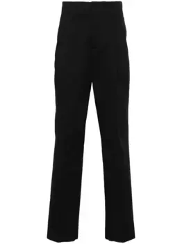 Зауженные брюки чинос Lardini, черный