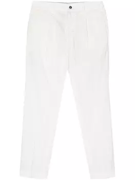 Зауженные брюки чинос средней посадки Dell'oglio, белый
