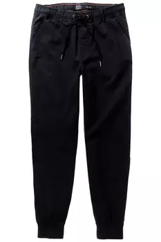 Зауженные брюки-чинос STHUGE, черный