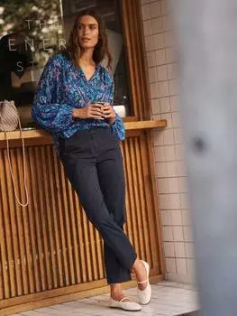 Зауженные брюки-чиносы cole NRBY, темно-синий