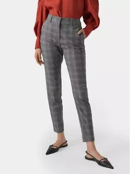 Зауженные брюки чиносы Vero Moda, серый