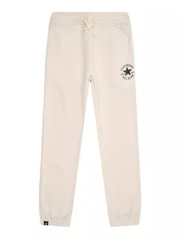 Зауженные брюки CONVERSE, кремовый