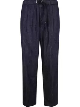 Зауженные брюки цвета «белый песок» White Sand, синий