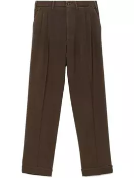 Зауженные брюки Dell'oglio, коричневый
