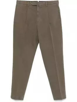 Зауженные брюки Dell'oglio, коричневый