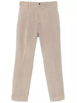 Зауженные брюки Dell'oglio, нейтральный цвет