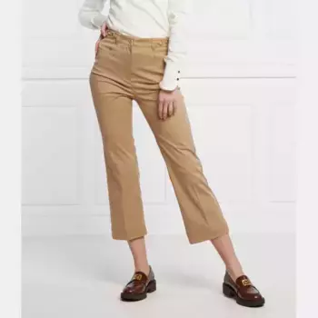 Зауженные брюки «дива» Marella, коричневый