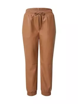 Зауженные брюки EDITED Madison, коричневый