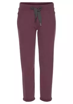 Зауженные брюки Elbsand, цвет Aubergine