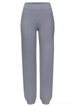 Зауженные брюки Elbsand, дымно-синий