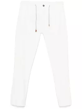 Зауженные брюки Eleventy, белый
