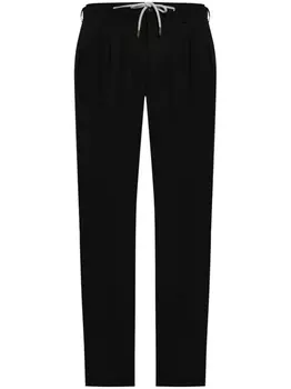 Зауженные брюки Eleventy, черный