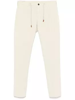Зауженные брюки Eleventy, нейтральный