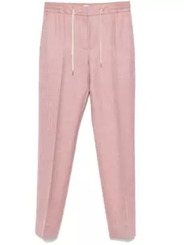 Зауженные брюки Eleventy, розовый
