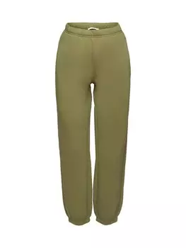 Зауженные брюки Esprit, оливковый
