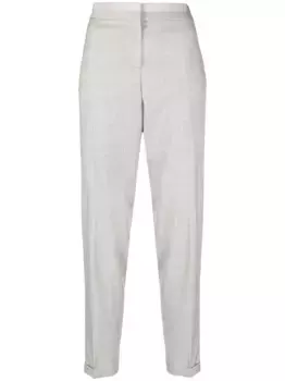 Зауженные брюки Fabiana Filippi, серый