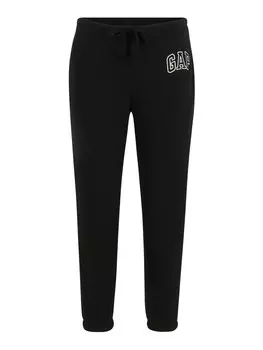 Зауженные брюки Gap, черный