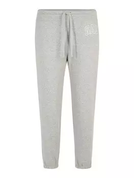 Зауженные брюки Gap, пестрый серый