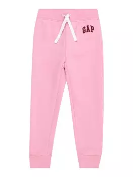 Зауженные брюки Gap, розовый