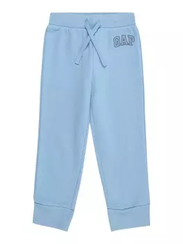 Зауженные брюки Gap, светло-синий