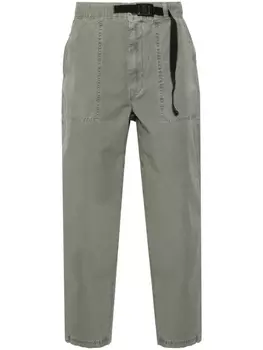 Зауженные брюки Grindle средней посадки Barbour, зеленый