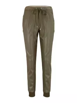 Зауженные брюки heine, оливковый