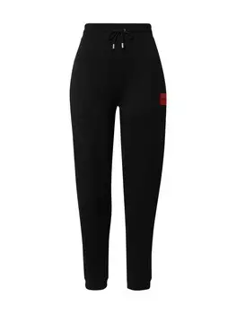 Зауженные брюки HUGO Dachibi, черный