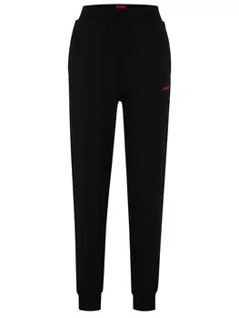 Зауженные брюки HUGO Shuffle, черный