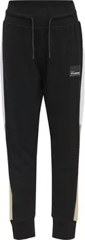 Зауженные брюки Hummel, черный